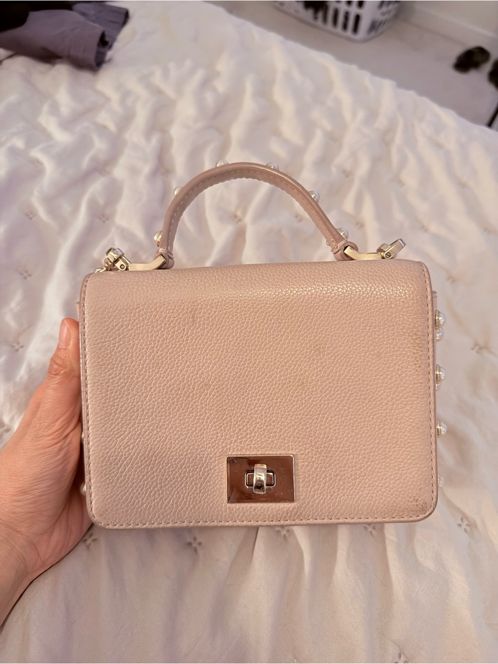 Kate spade serrano bag in light pink